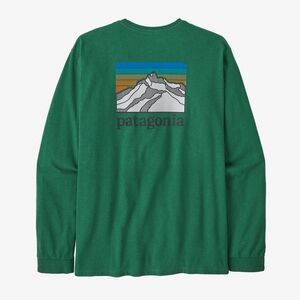 Patagonia Long-Sleeved Line Logo Ridge Responsibili-Tee